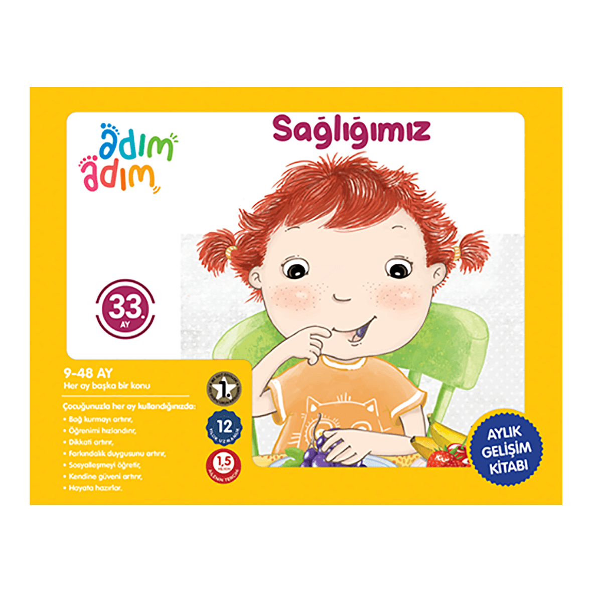 Adım Adım  33. Ay Gelişim Kitabı