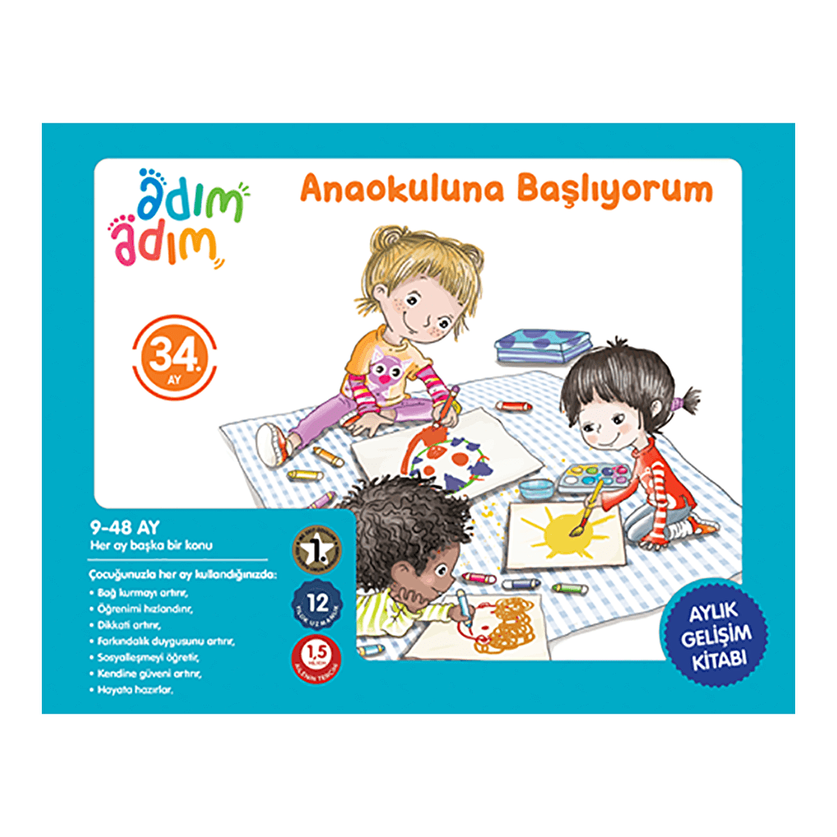 Adım Adım  34. Ay Gelişim Kitabı