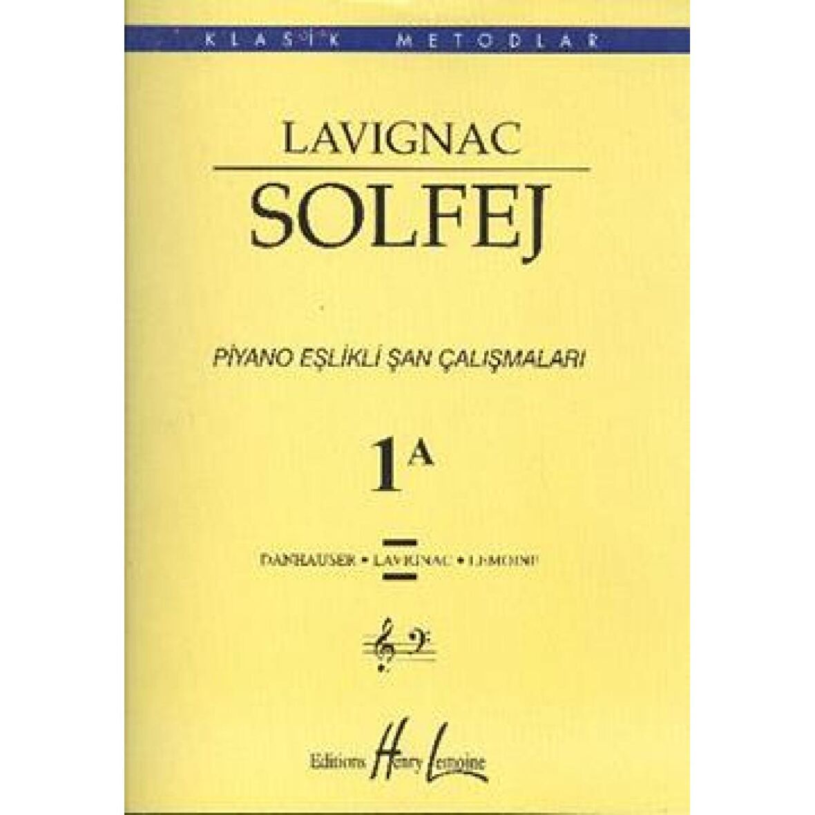 Lavignac Solfej 1A - Büyük Boy