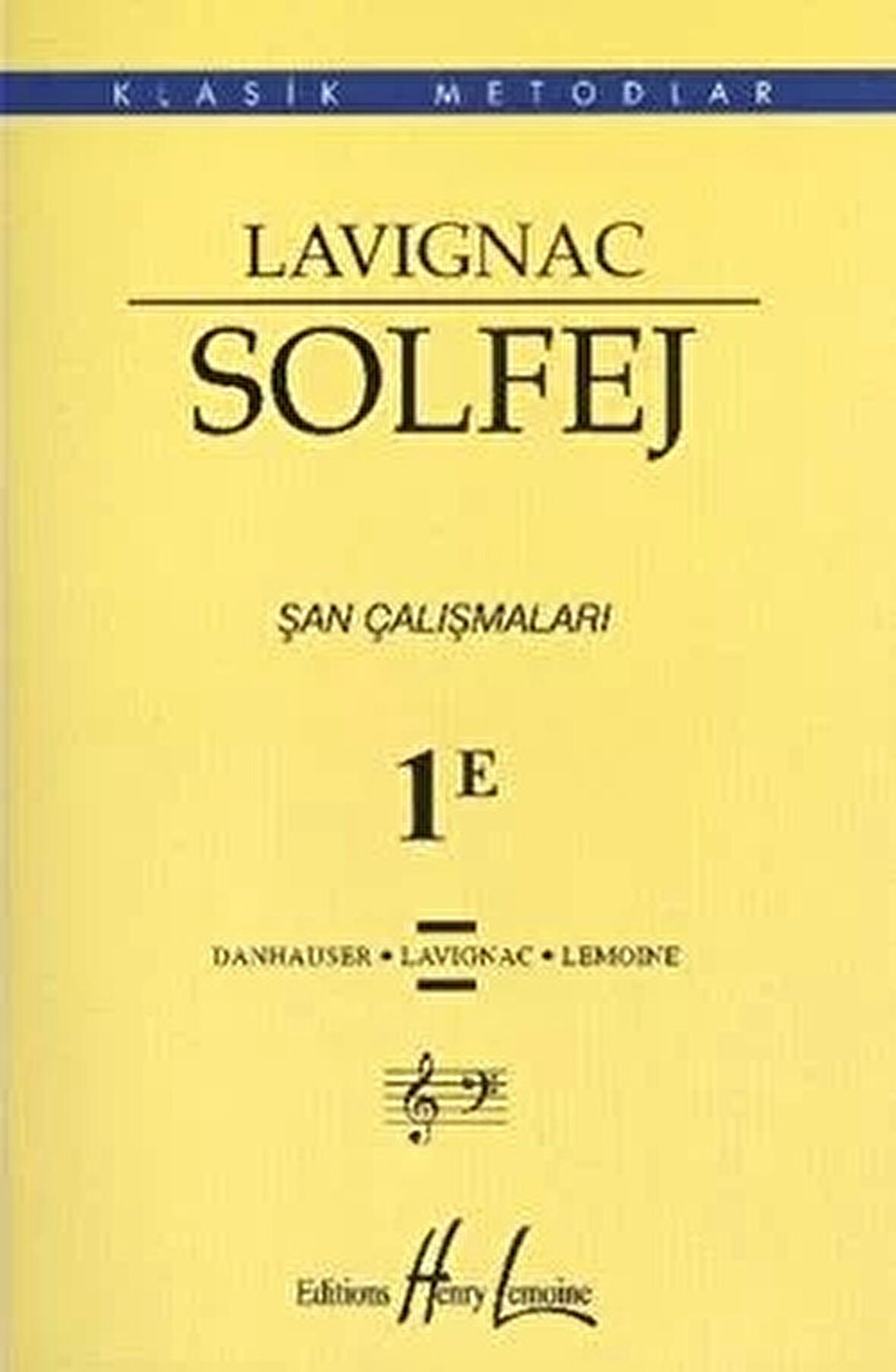 Lavignac Solfej 1E (Küçük Boy)