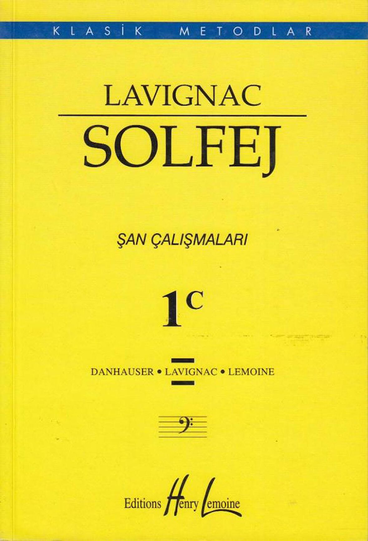 Lavignac Solfej 1C - Küçük Boy