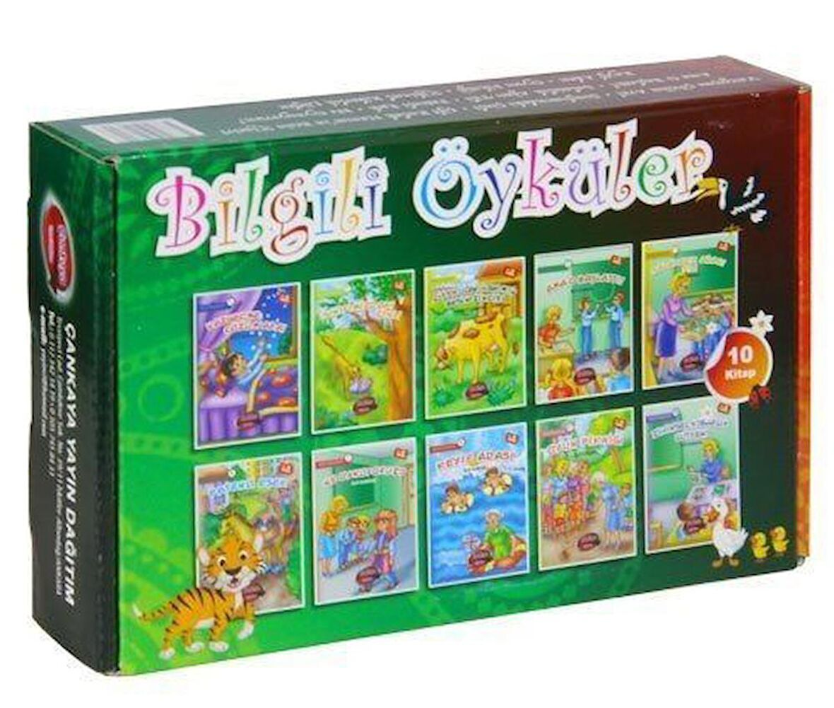 Bilgili Öyküler Seti (10 Kitap+Soru Kitapçığı) / Elif Dumanlı