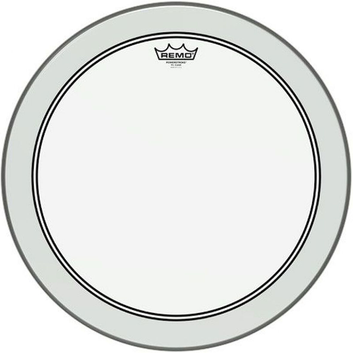 REMO P3-1318-C2- Powerstroke® P3 Şeffaf 18\" Bas Davul Derisi