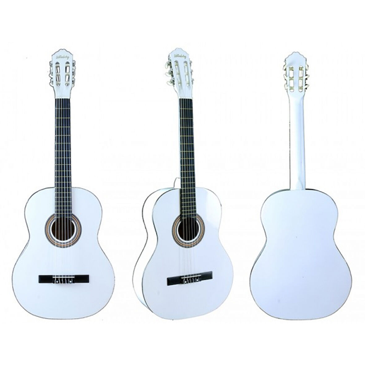 Lichtenberg CG851 Beyaz Klasik Gitar (Taşıma Çantası Hediyeli)