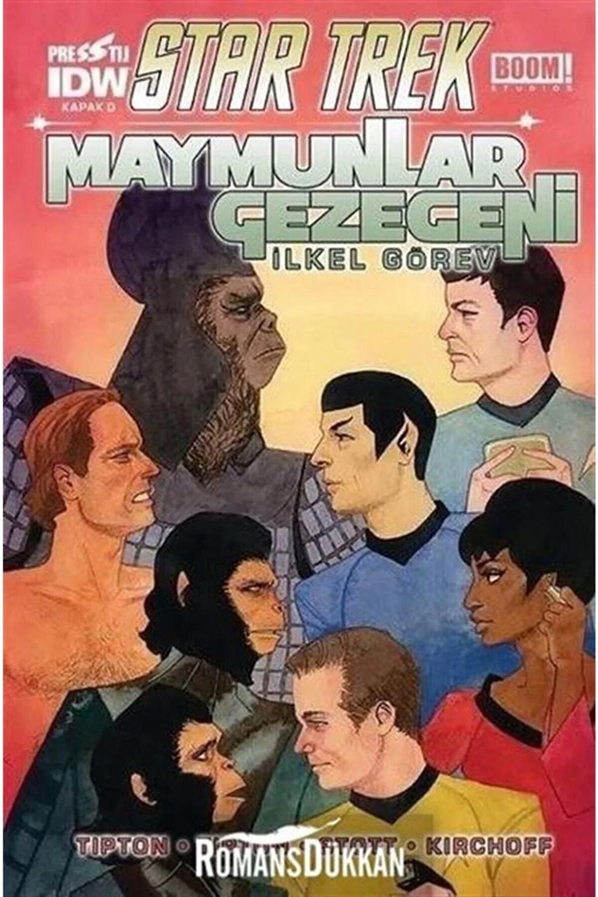 Star Trek Maymunlar Gezegeni - Kapak D