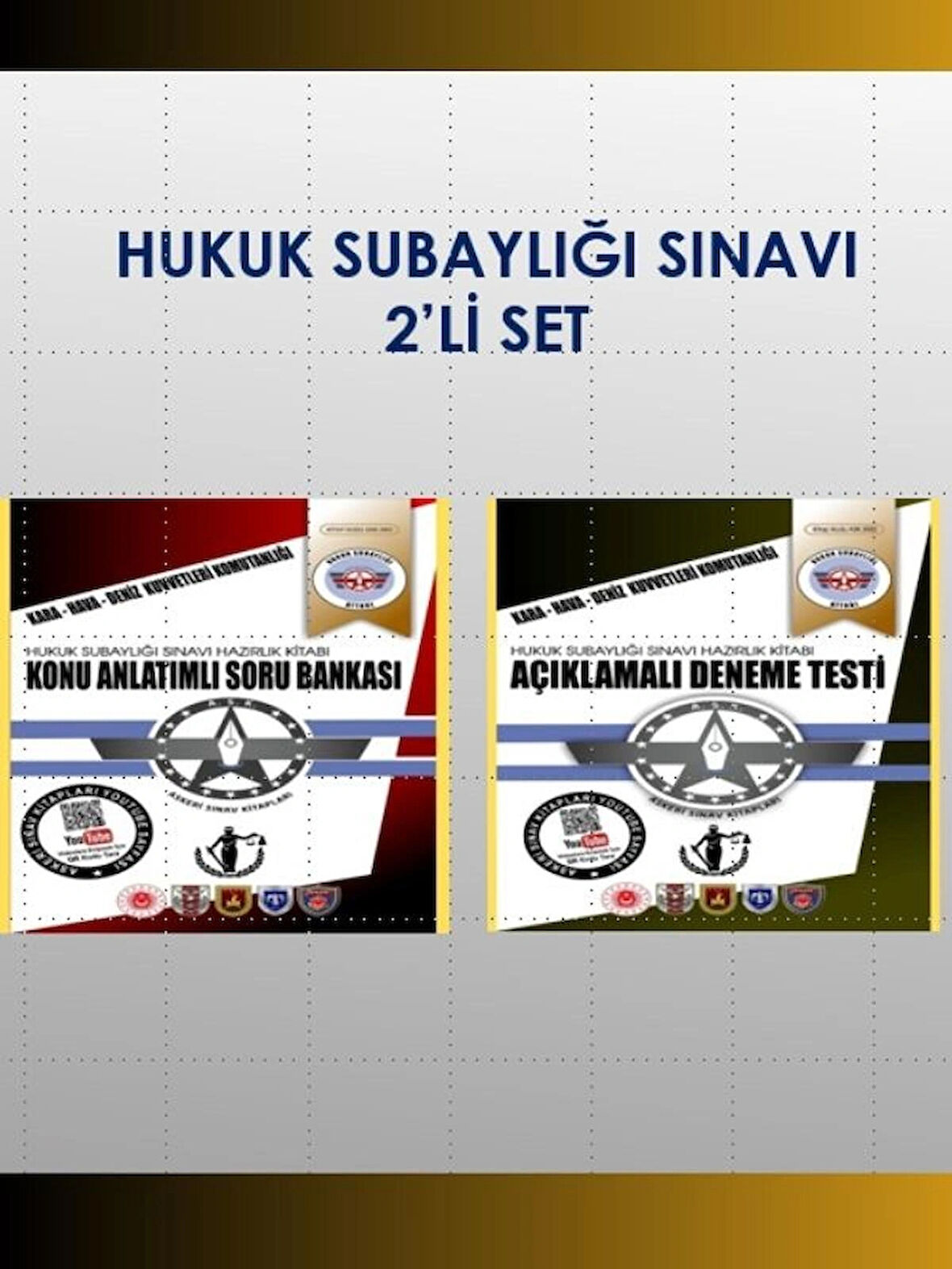 Hukuk Subaylığı Sınavına Hazırlık Kitabı 2’li Set