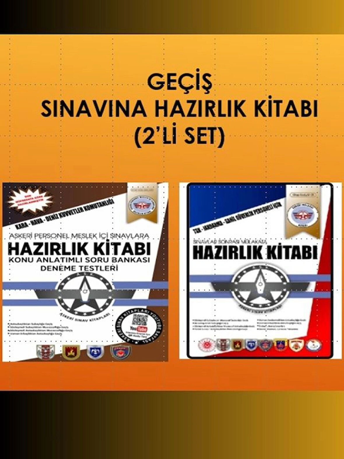 Astsubaylıktan Subaylığa Geçiş Sınavına Hazırlık Seti (2’lİ Set)