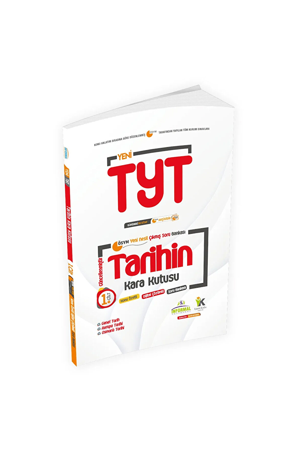 Yks-tyt Tarihin Kara Kutusu 1.cilt Dijital Çözümlü Konu Özetli Ösym Çıkmış Soru Havuzu Bankası