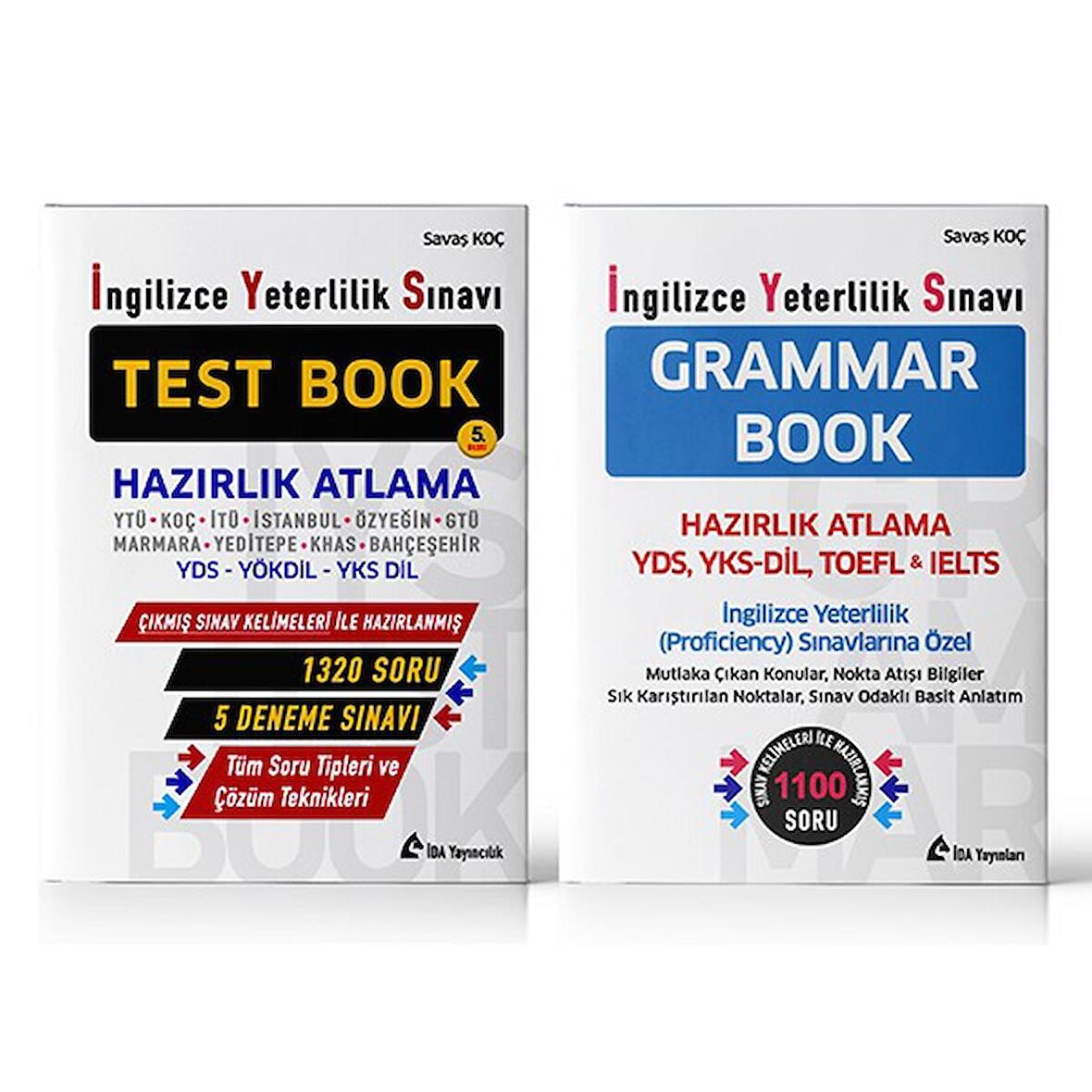 İngilizce Yeterlilik Sınavı - İYS Test Book + Grammar Book 2 Kitap/ Savaş KOÇ