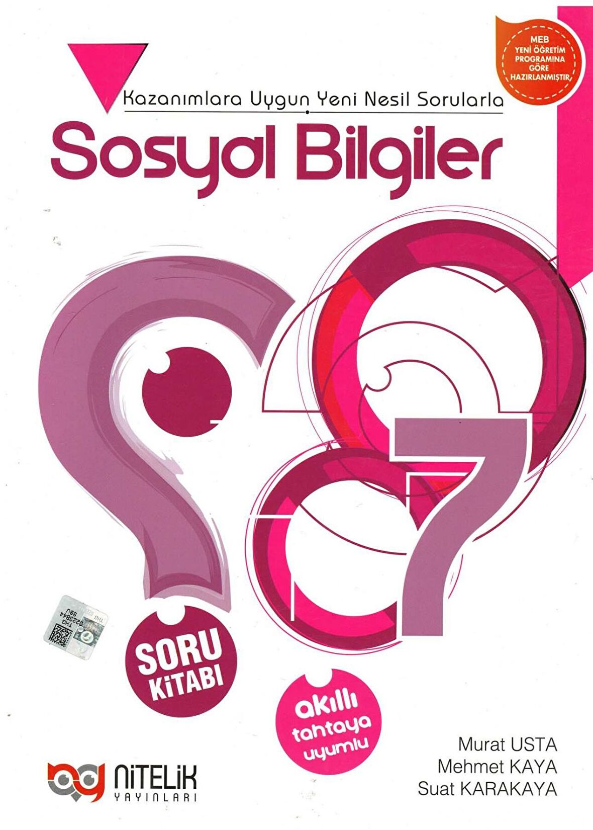 Nitelik Yayınları 7. Sınıf Sosyal Bilgiler Soru Kitabı