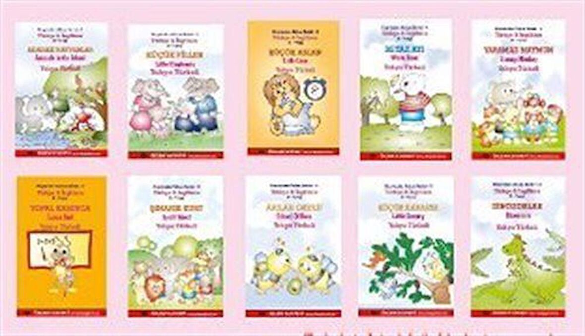 Adadaki Hayvanlar - Hayvanlar Adası Serisi 1 (10 Kitap Takım)