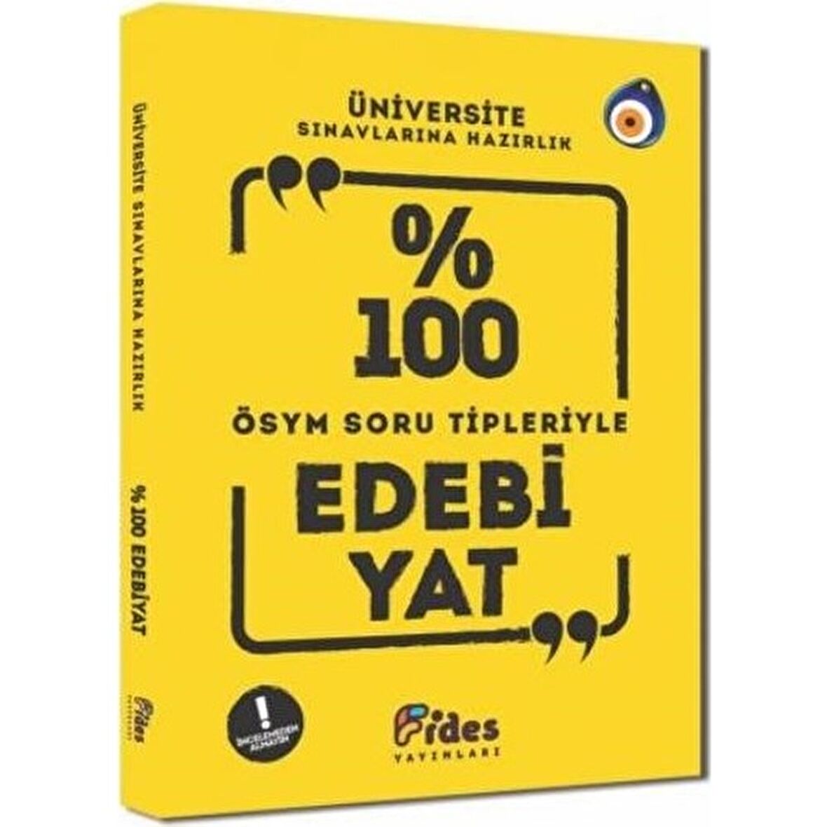 Fides ÖSYM Soru Tipleriyle Yüzde 100 Edebiyat