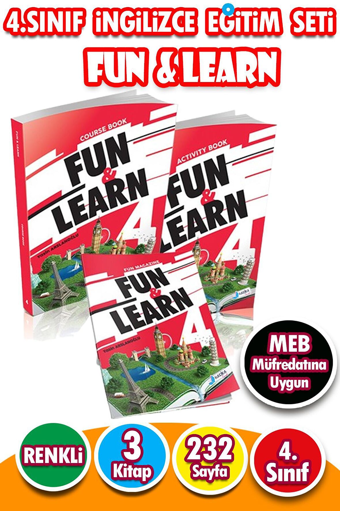 4. Sınıf İngilizce Eğitim Seti FUN & LEARN