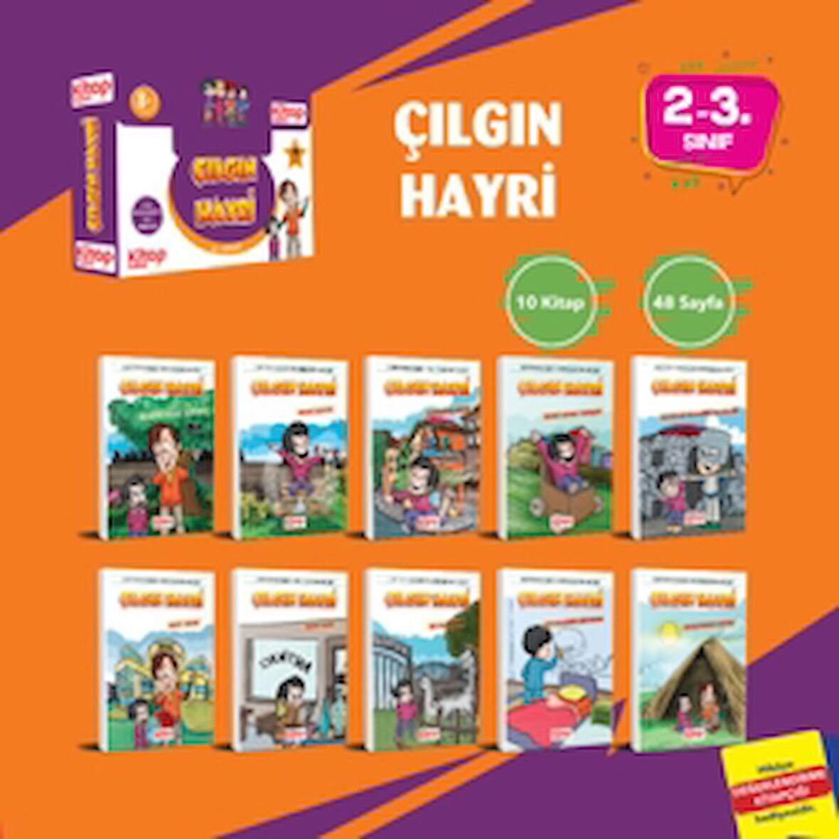 Çılgın Hayri (10 Kitap + Değerlendirme Testi)