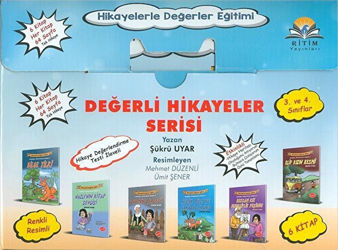 Değerli Hikayeler Serisi Seti (6 Kitap Takım)