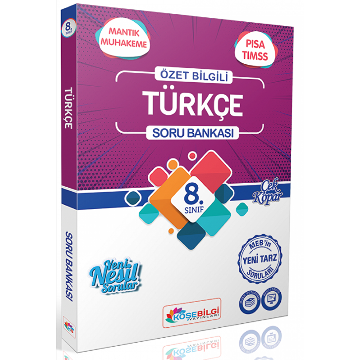 8.Sınıf Türkçe Soru Bankası KöşeBilgi Yayınları