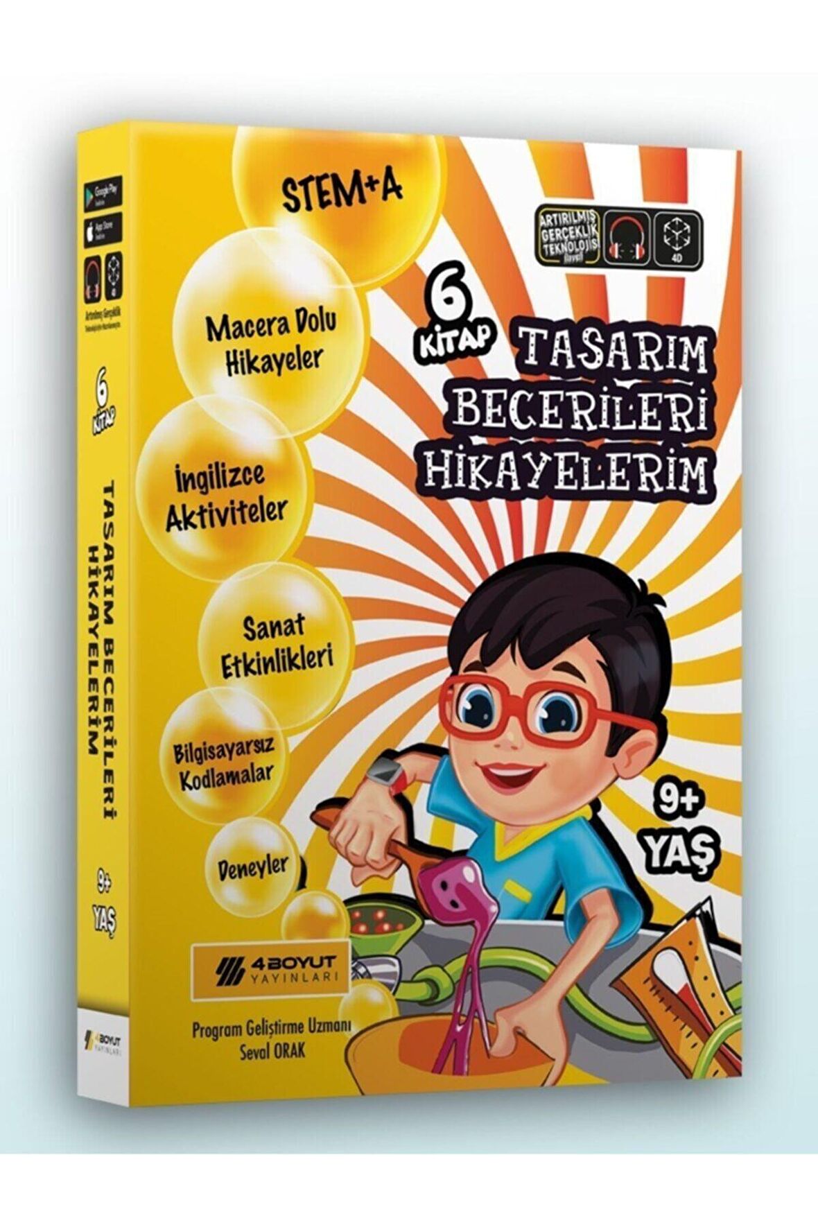 4 Boyut Tasarı Becerileri Hikayelerim Seti 3 Ve 4. Sınıflar