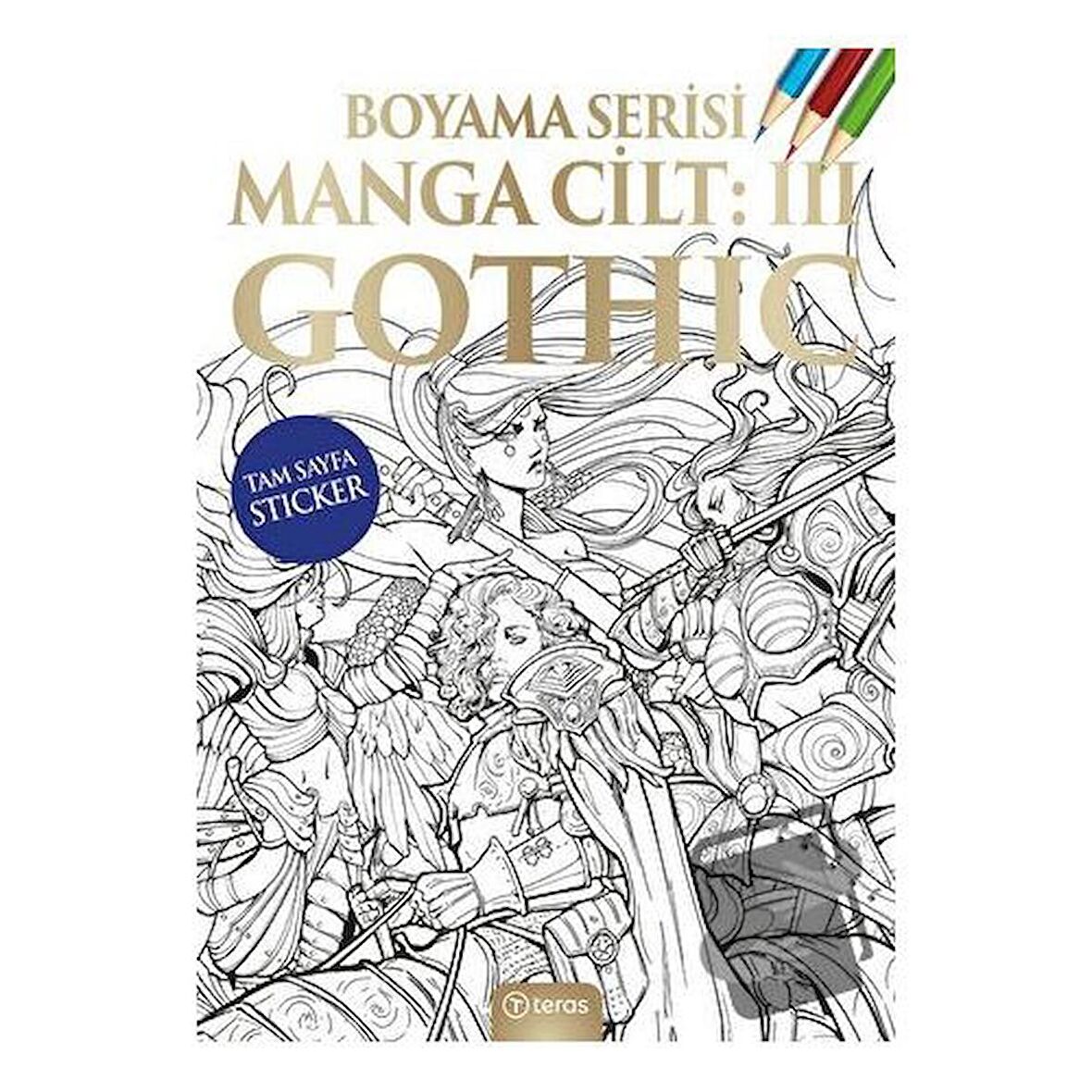 Manga Boyama Cilt III: Gothic