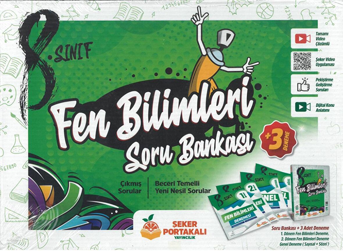 8. Sınıf Fen Bilimleri Eğitim Seti