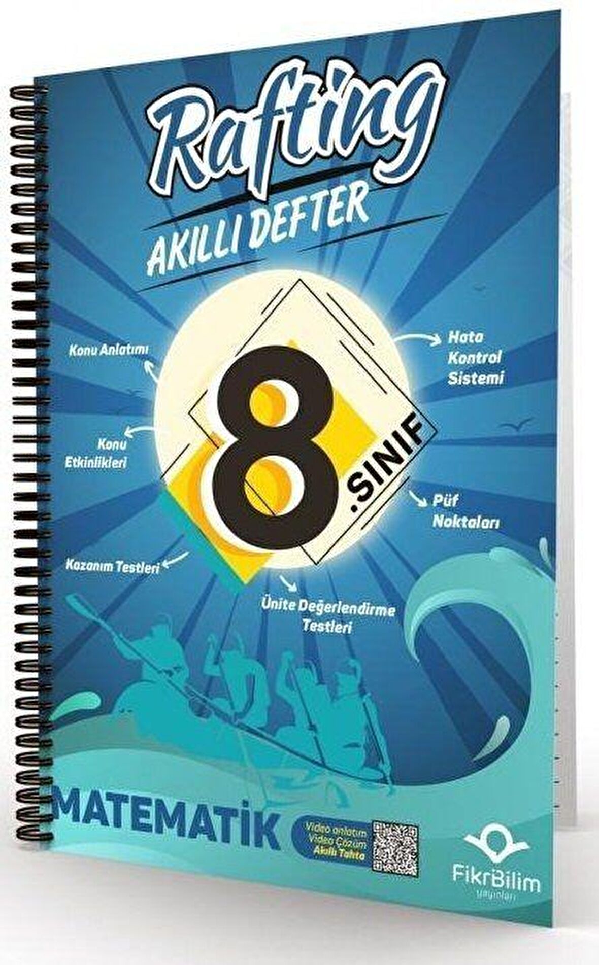 8. Sınıf Matematik Rafting Akıllı Defter FikriBilim Yayınları