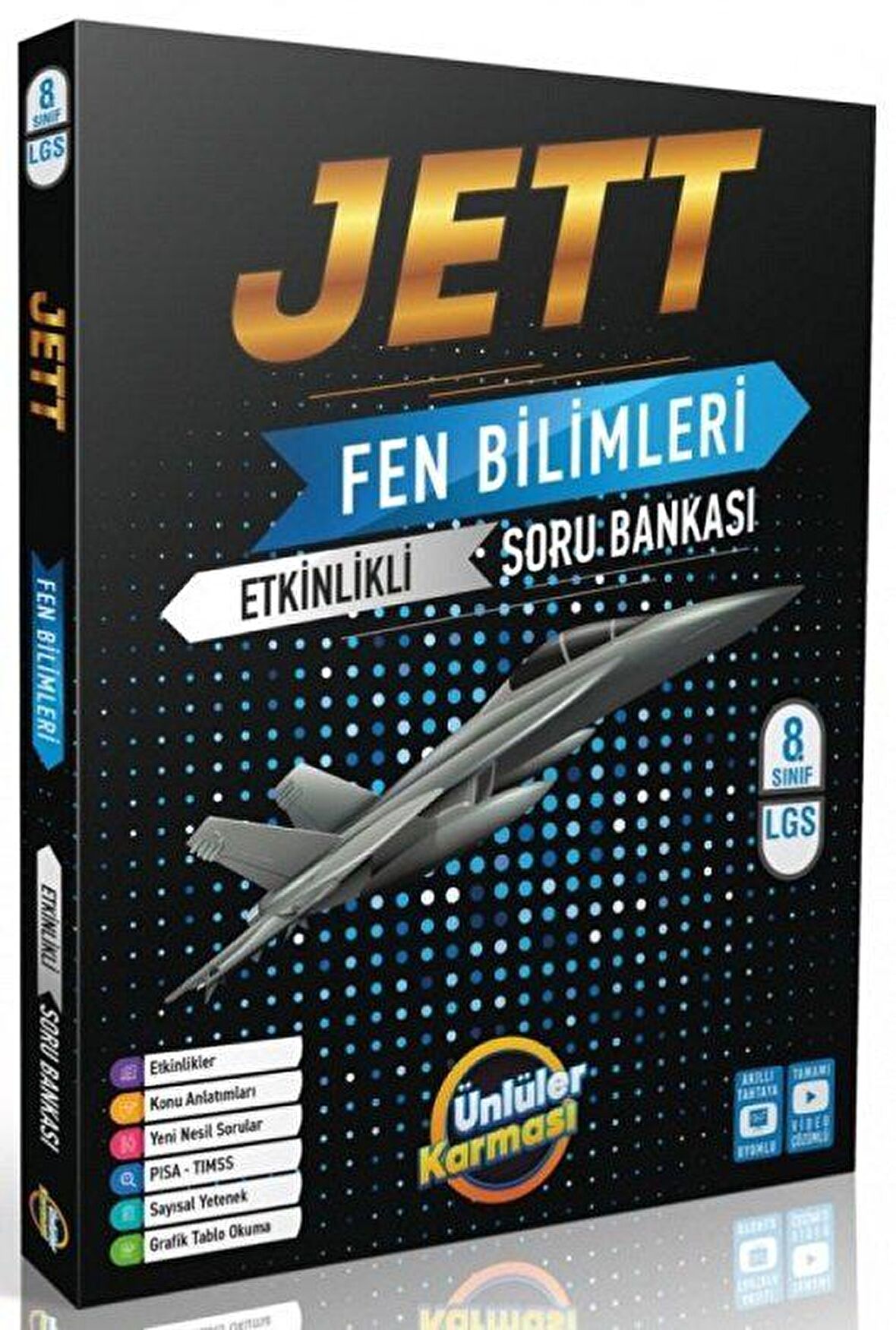 8. Sınıf Jett Fen Bilimleri Etkinlikli Soru Bankası