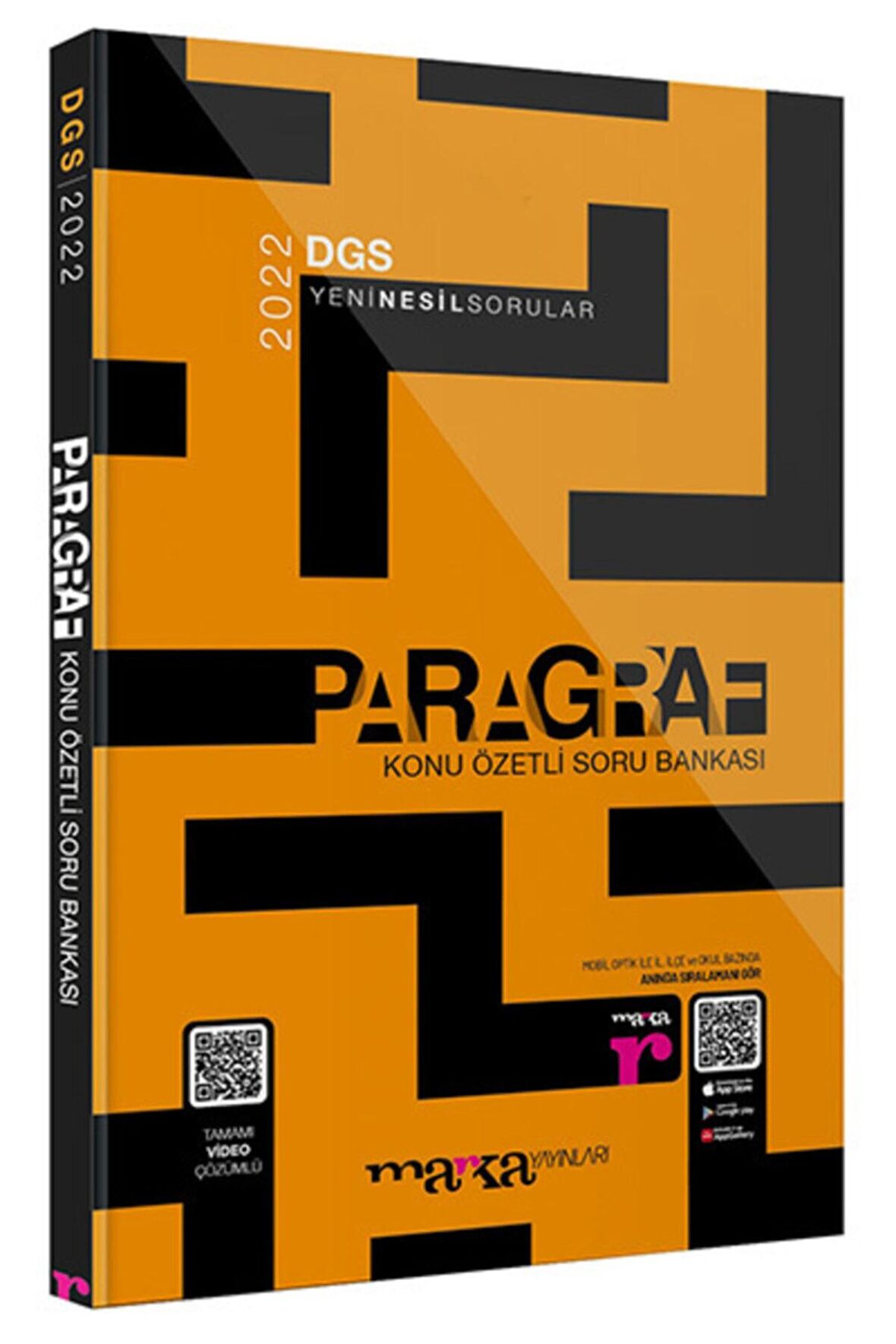 2022 DGS Paragraf Konu Özetli Yeni Nesil Soru Bankası Tamamı Video Çözümlü