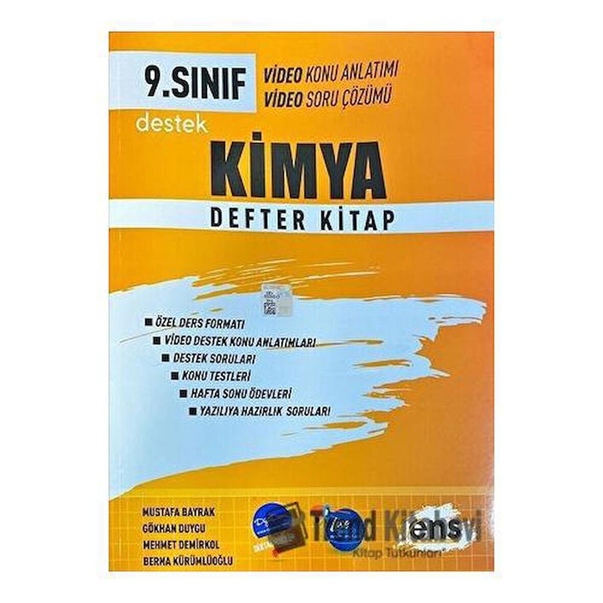 9. Sınıf Kimya Destek Defter Kitap