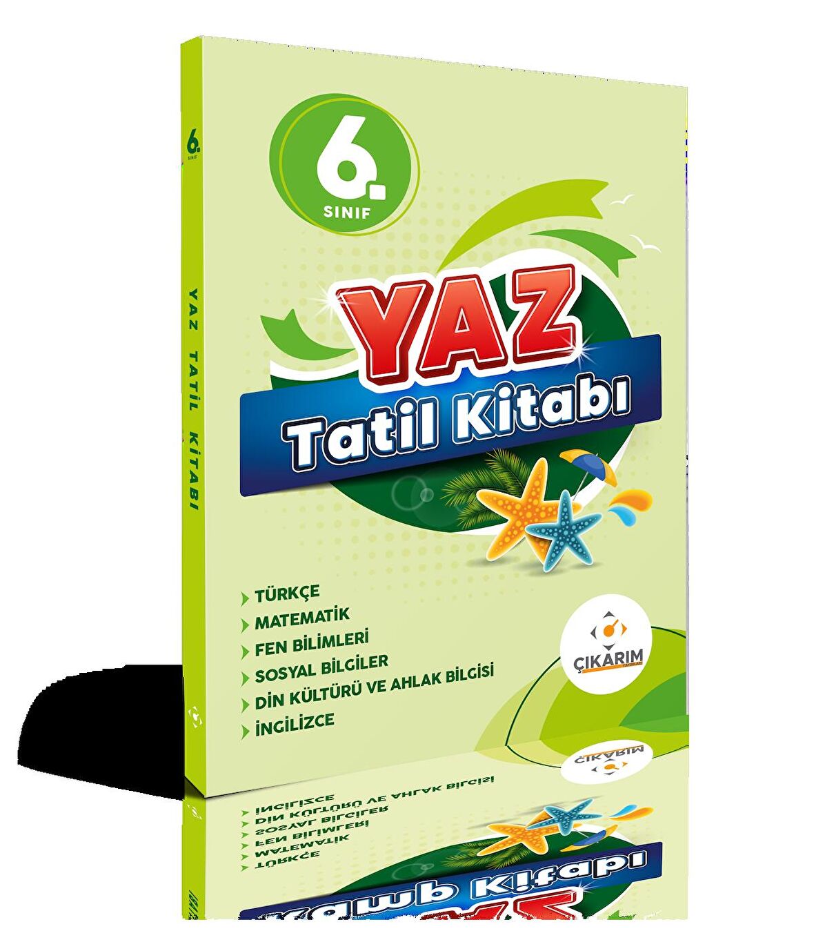 Çıkarım Yayınları 6.Sınıf Yaz Tatil Kitabı