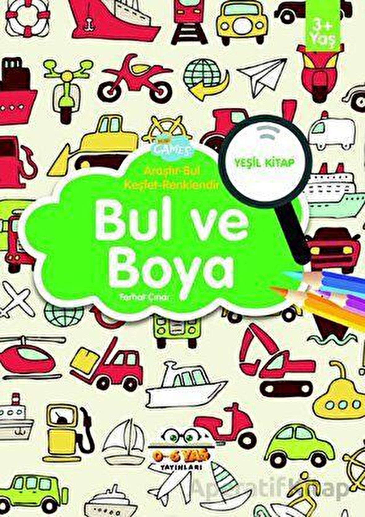 Bul ve Boya - Yeşil Kitap