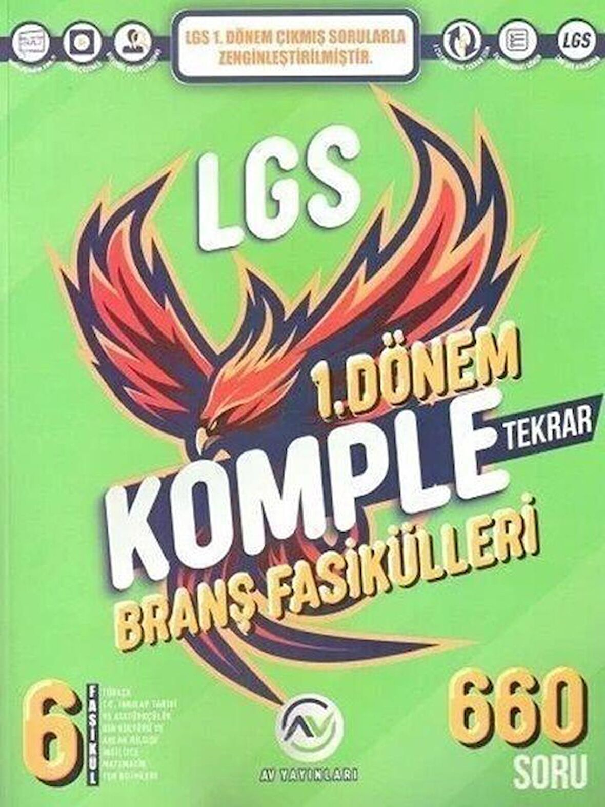 8. Sınıf LGS 1. Dönem Komple Branş Fasikülleri