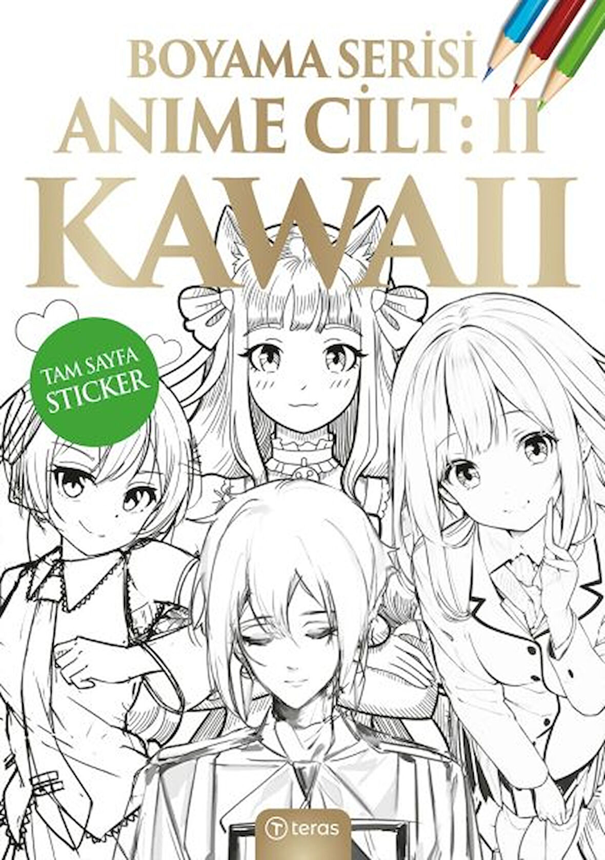 Anime Boyama Cilt II Kawaii