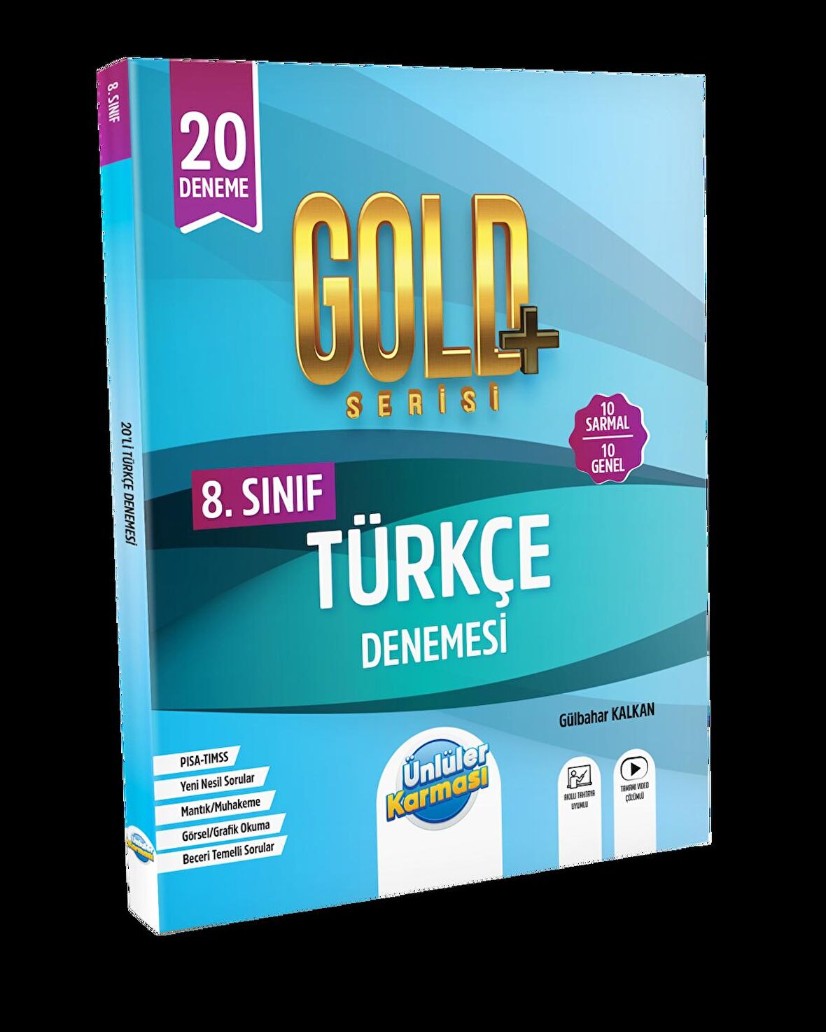 ÜNLÜLER KARMASI 8. SINIF  GOLD TÜRKÇE 20 DENEME