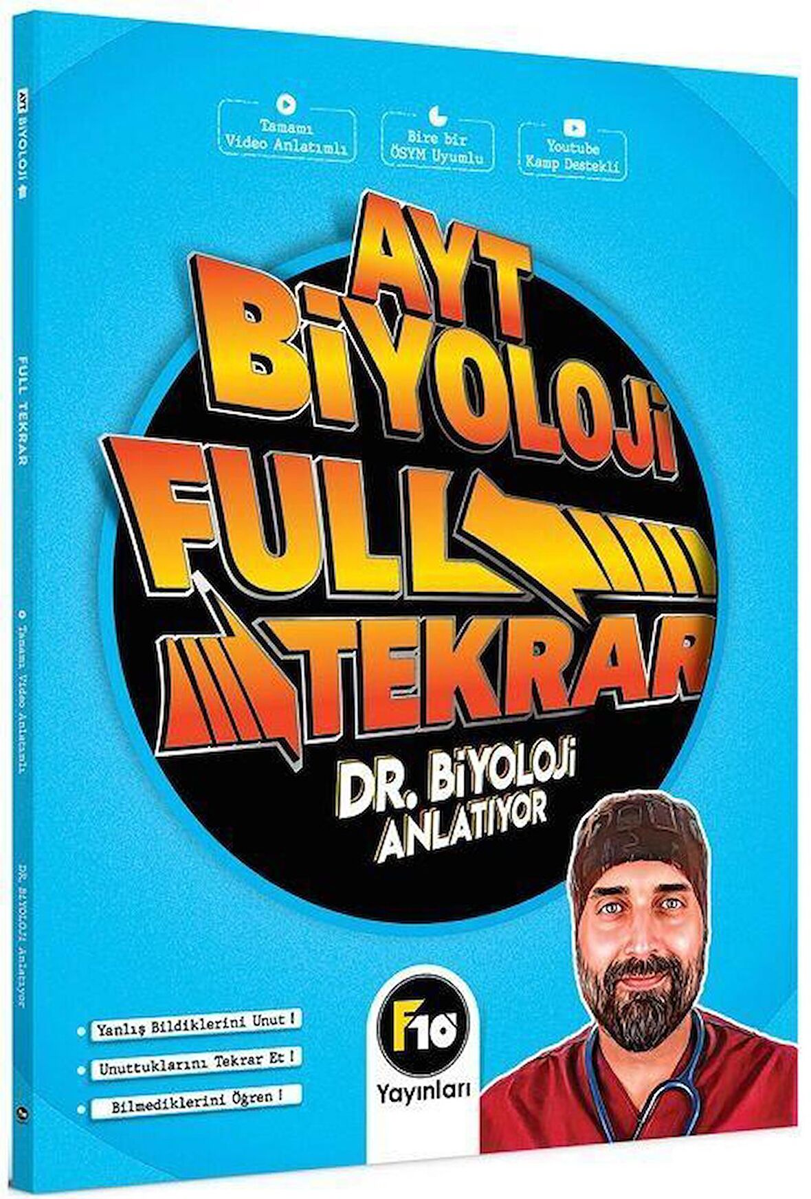 2023 Dr. Biyoloji AYT Biyoloji Full Tekrar Video Ders Kitabı