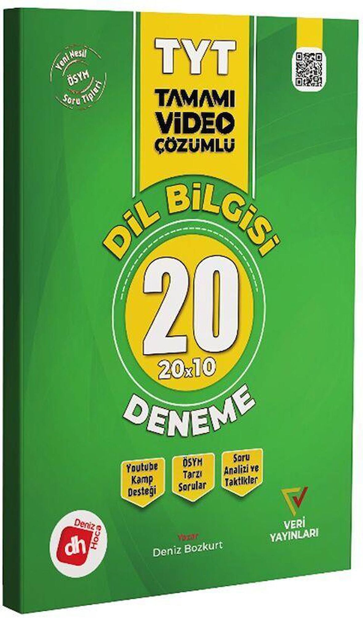 TYT Dil Bilgisi 20 Deneme Veri Yayınları