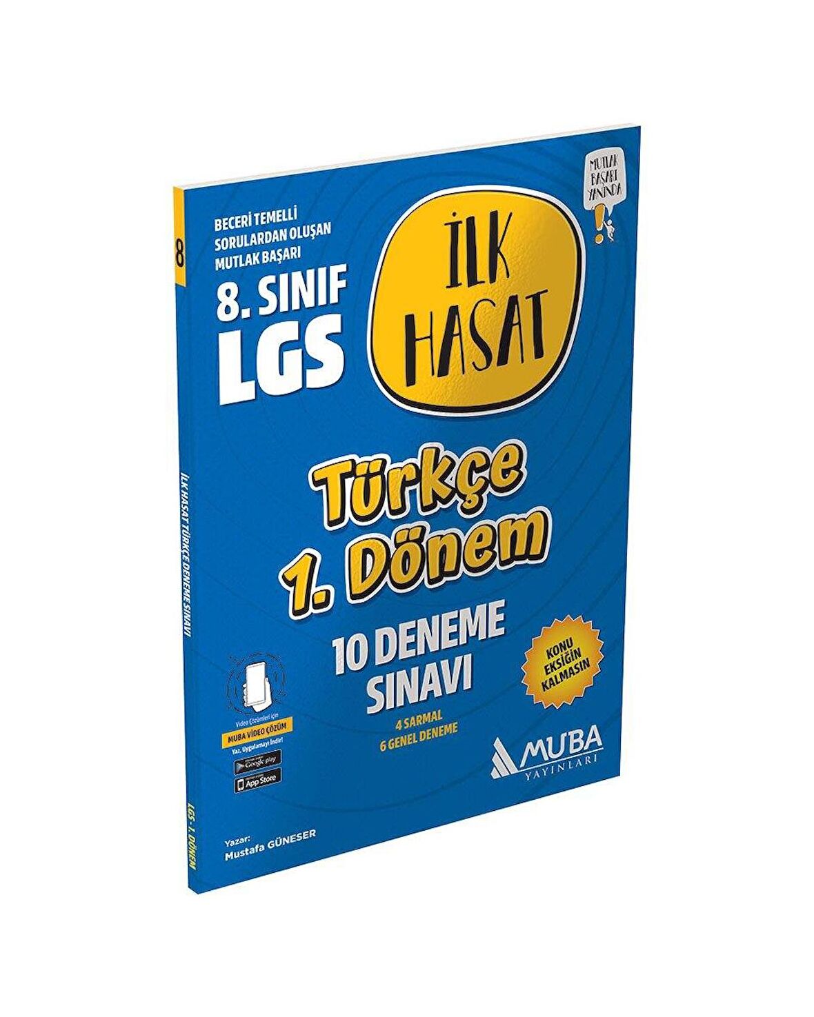 LGS Türkçe İlk Hasat 10 Deneme Sınavı (1.Dönem) Muba Yayınları