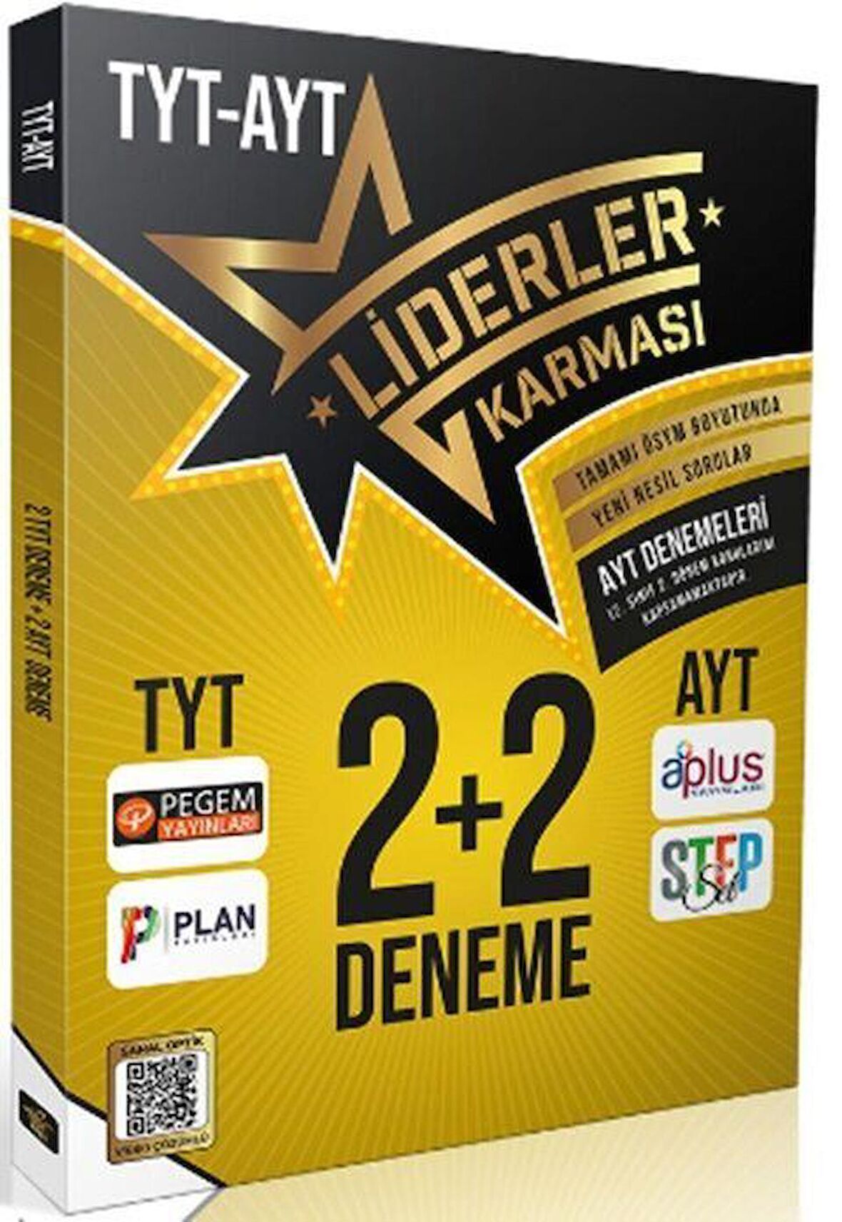 Liderler Karması TYT-AYT 2+2 Deneme Seti (1. Dönem AYT Denemeler)