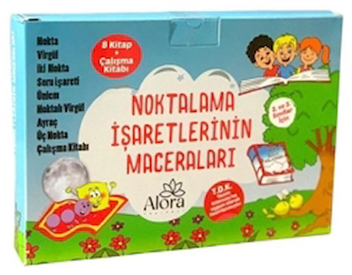 Noktalama İşaretlerinin Maceraları - Kutulu 9 Kitap
