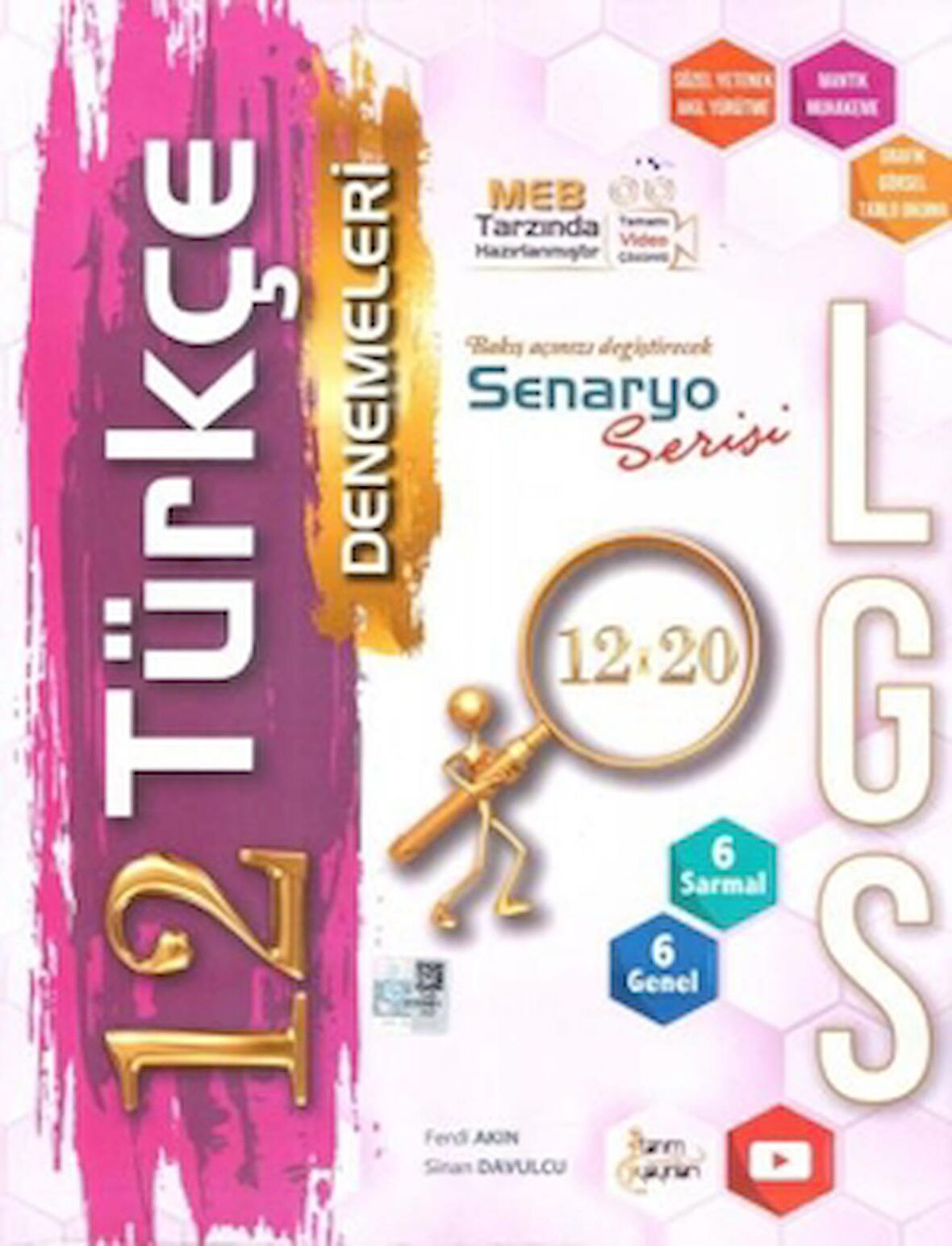 8. Sınıf LGS Türkçe 12 x 20 Deneme