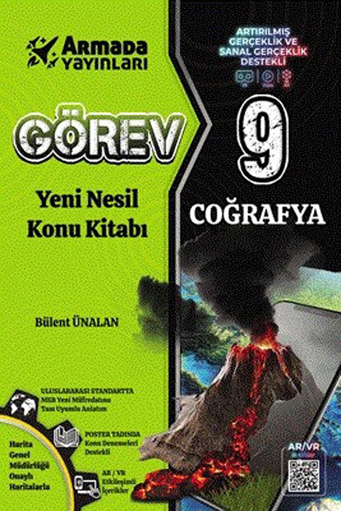 9. Sınıf Coğrafya Görev Konu Kitabı