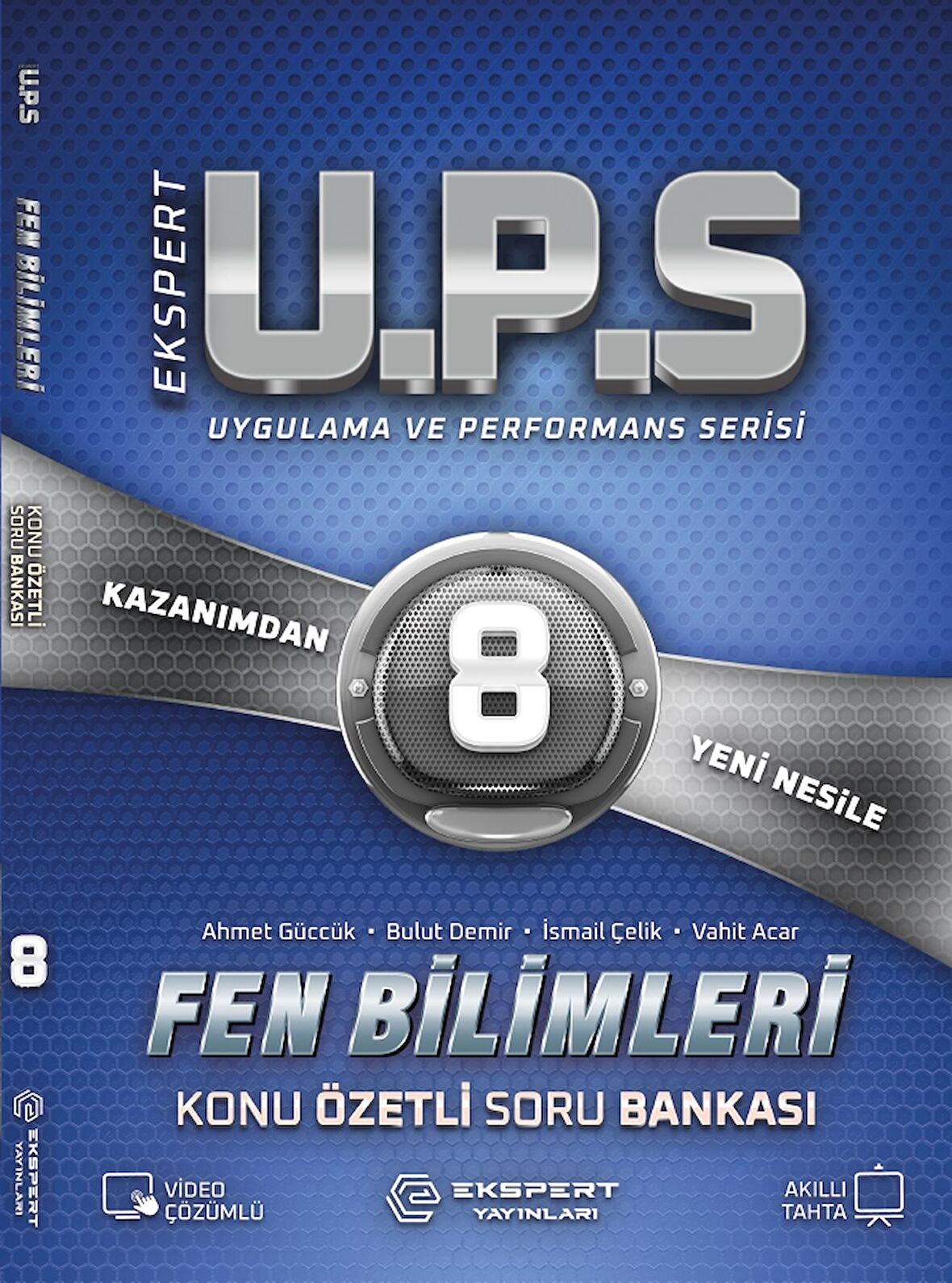 8. Sınıf UPS Kazanımdan Yeni Nesile Fen Bilimleri Konu Özetli Soru Bankası