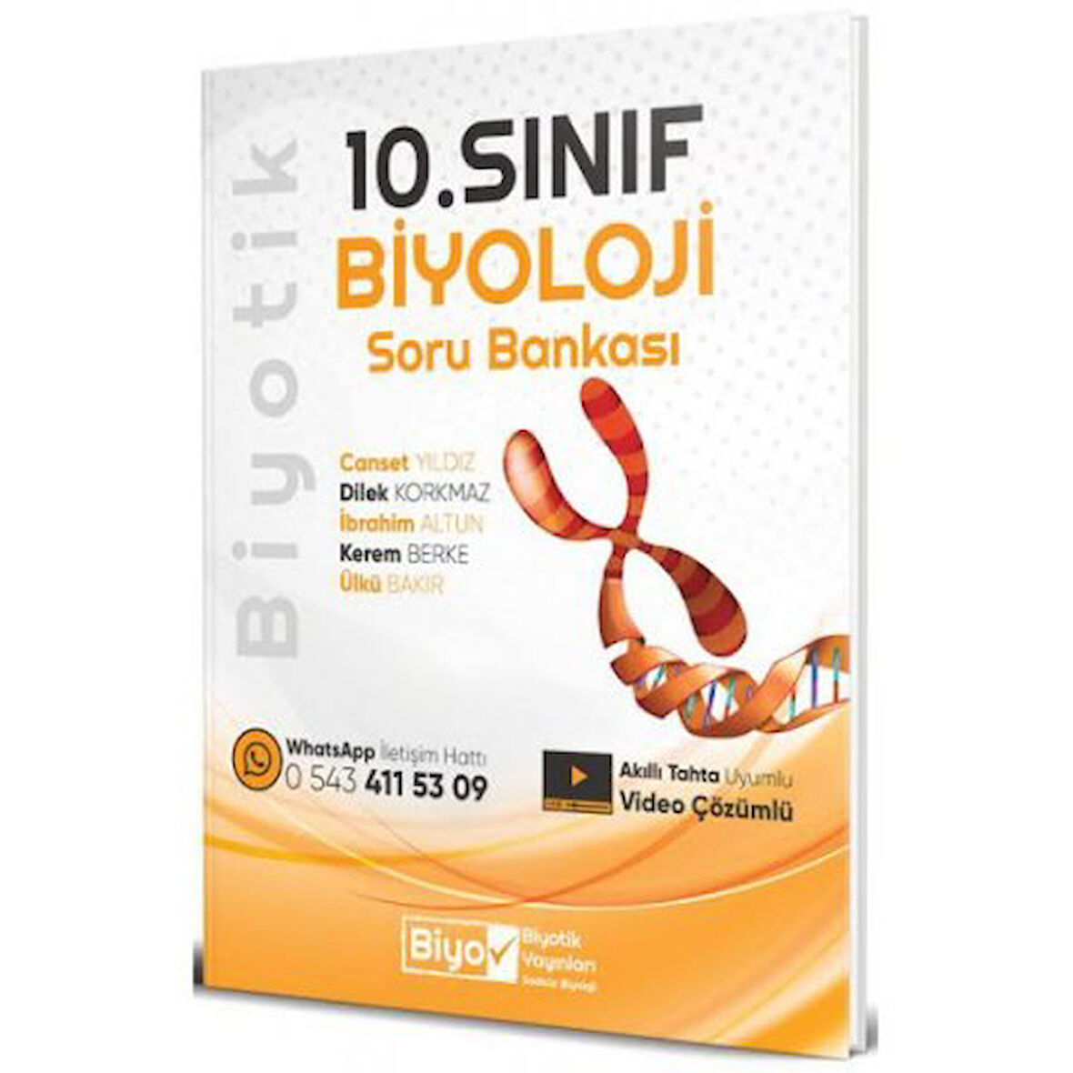 Biyotik Yayınları 10. Sınıf Biyoloji Biyotik Soru Bankası