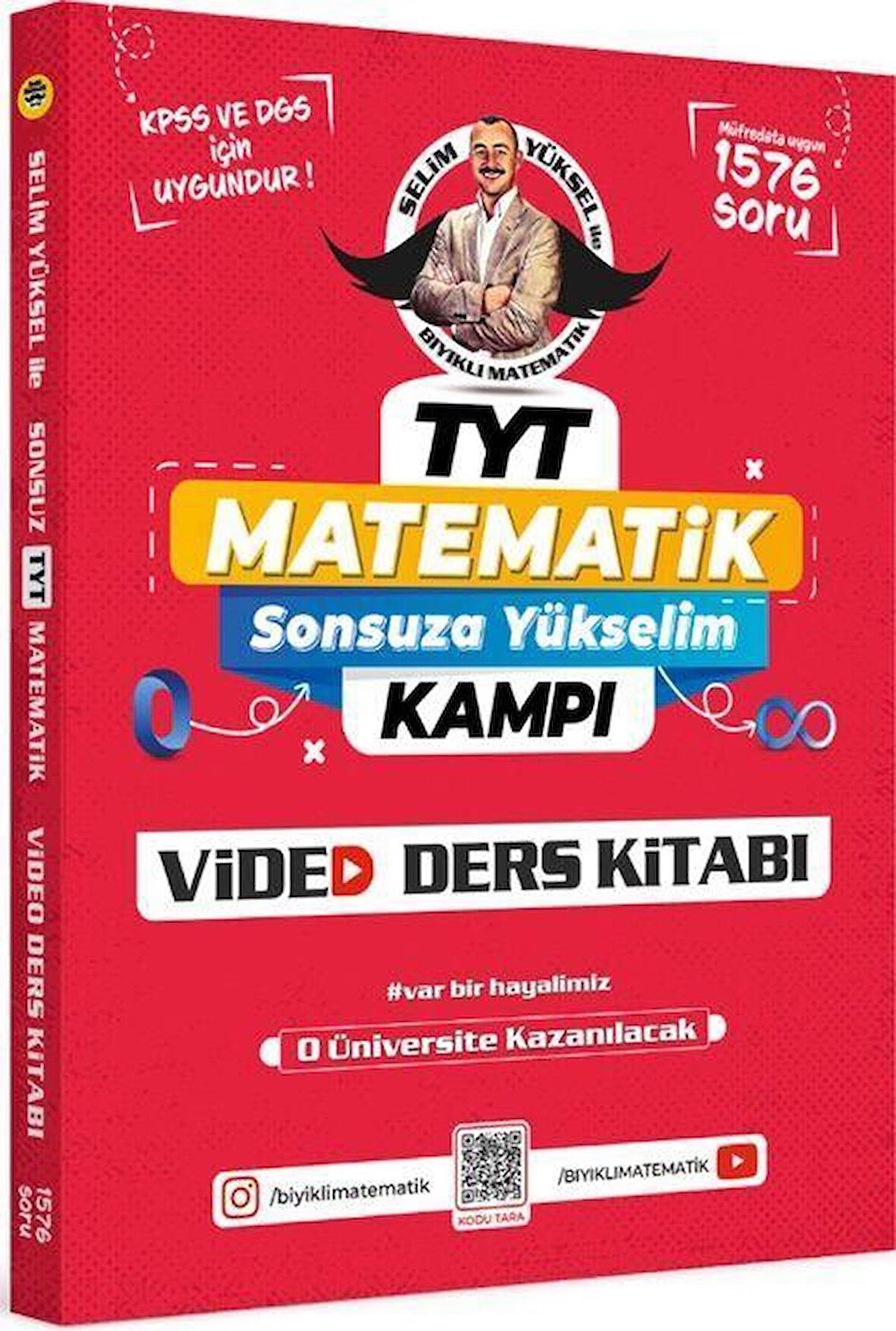 TYT Matematik Sonsuza Yükselim Kampı Video Ders Kitabı Bıyıklı Matematik