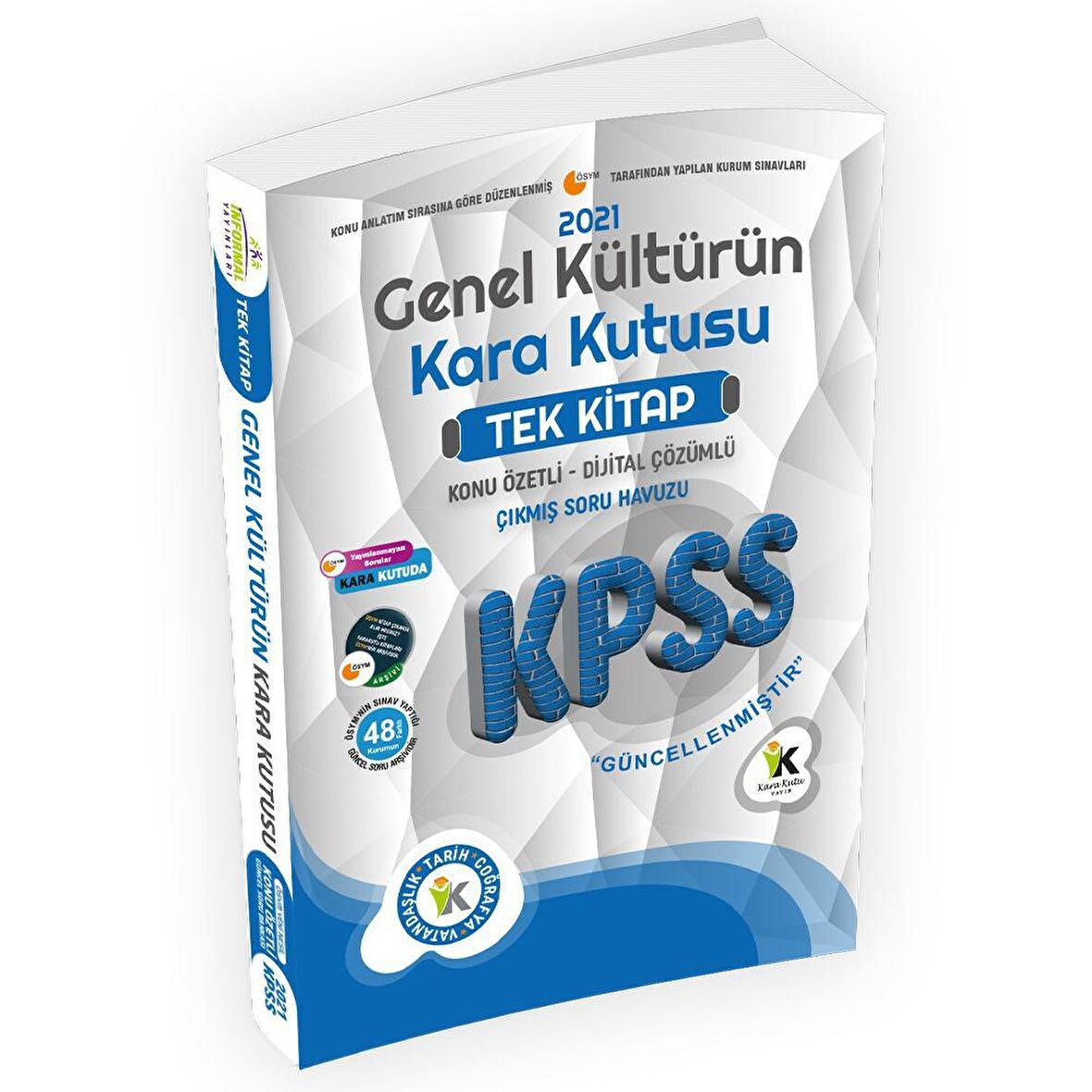 KPSS Ön Lisans Tarih Coğrafya Vatandaşlığın Kara Kutusu Konu Özetli Dijital Çözümlü Soru Bankası