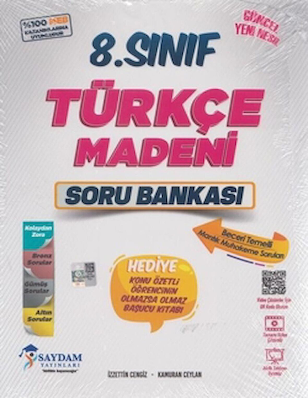 8. Sınıf Türkçe Madeni Soru Bankası