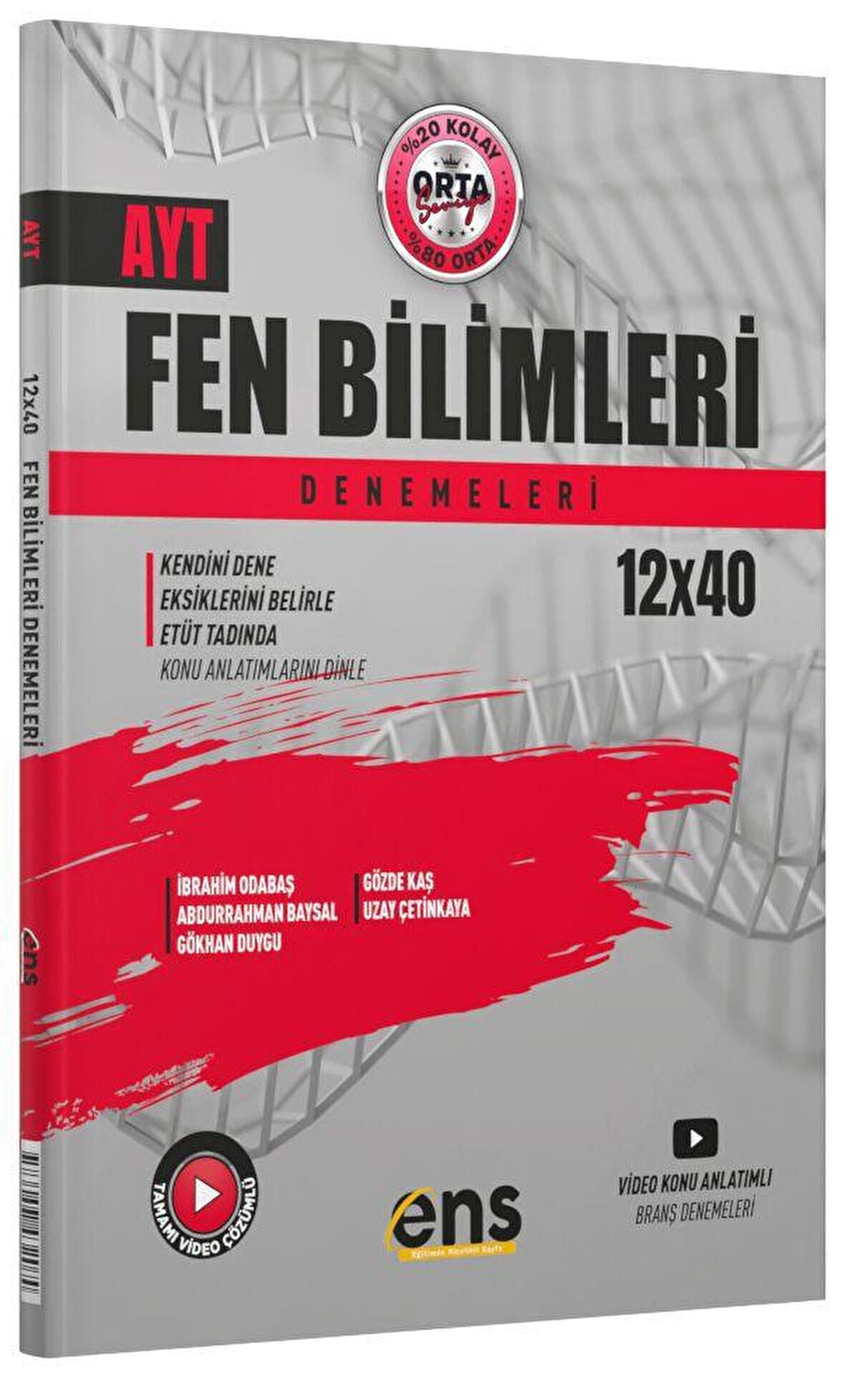 AYT Fen Bilimleri 12X40 Denemeleri