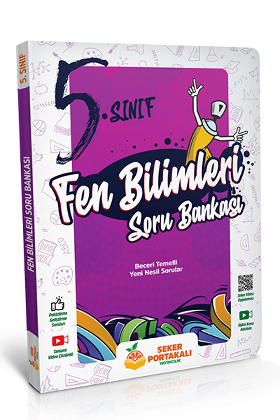 5. Sınıf Fen Bilimleri Soru Bankası Şeker Portakalı Yayınları