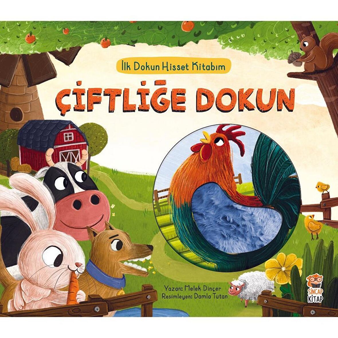 İlk Dokun Hisset Kitabım: Çiftliğe Dokun