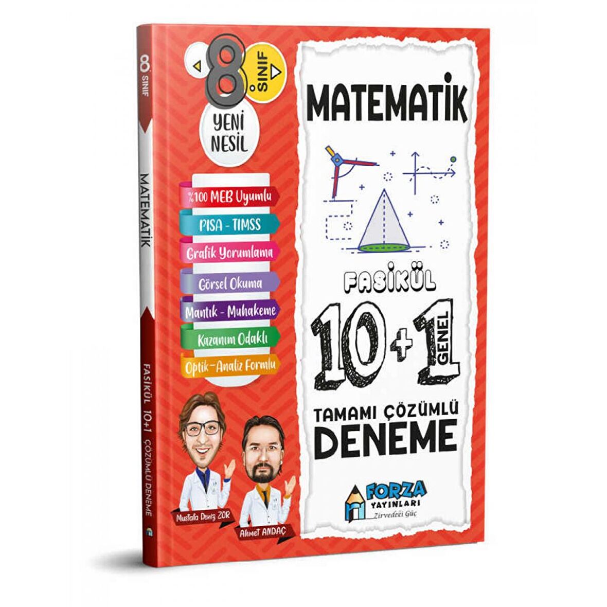 8. Sınıf Matematik Fasikül Deneme 10+1 Tamamı Çözümlü