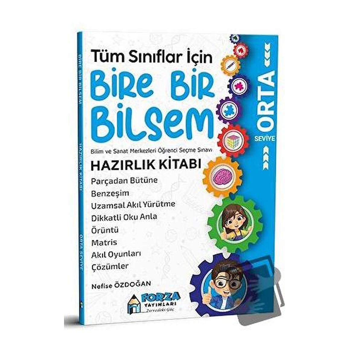 2022 Tüm Sınıflar İçin Bire Bir Bilsem Orta Seviye Hazırlık Kitabı