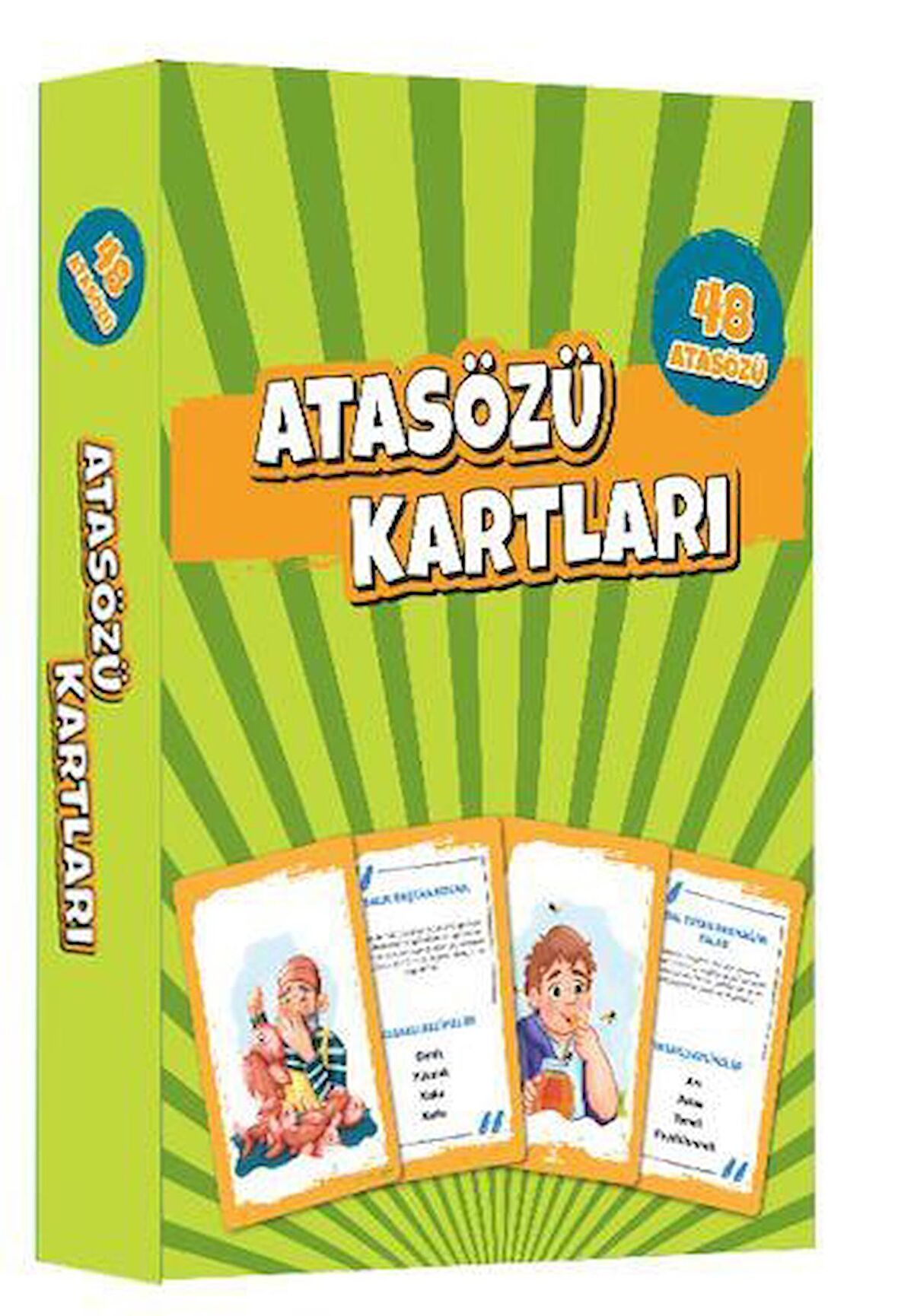 Safkan Kids Atasözü Kartları (48 Kart)